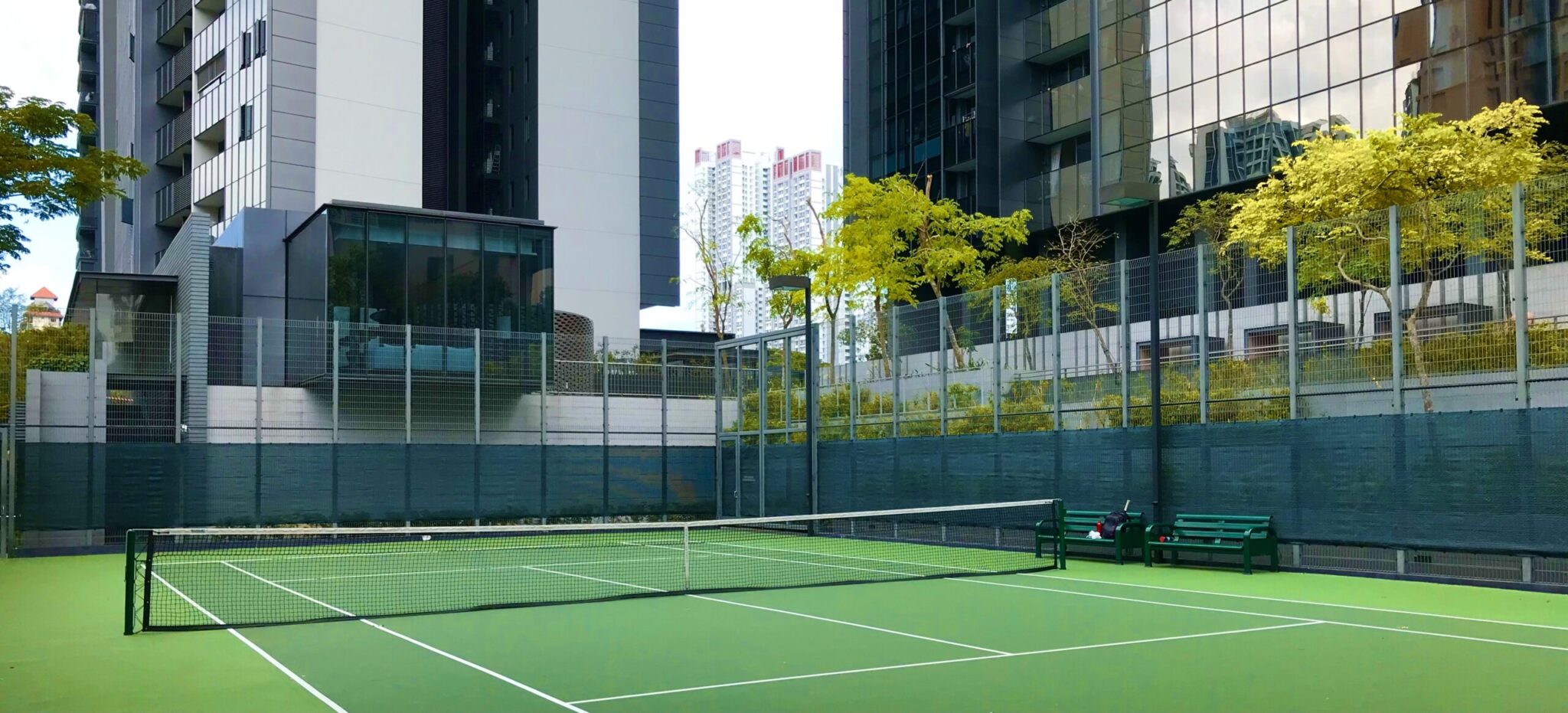 Picture of Tennis Lessons in Singapore At Condominiums & Apartments